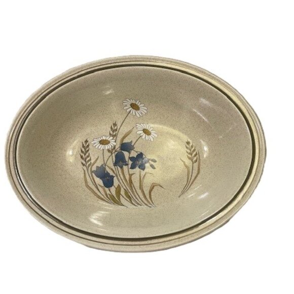 Royal Doulton Lambethware Hill Top Oval Serving Platter England 13"L X 10"W MINT - Picture 1 of 8
